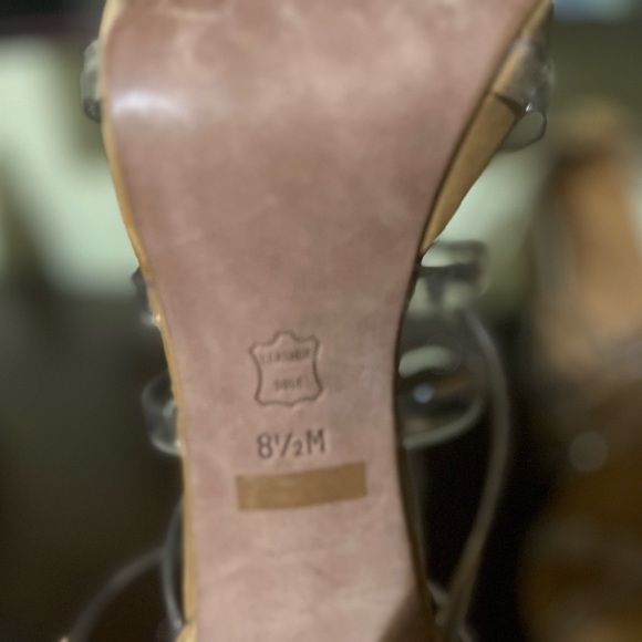 Tory Burch Clear Strappy Heels - Picture 3 of 4